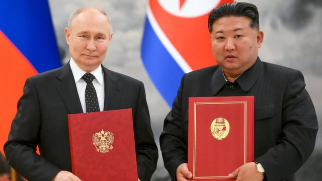 The two heavily sanctioned nations also signed a military deal last year.