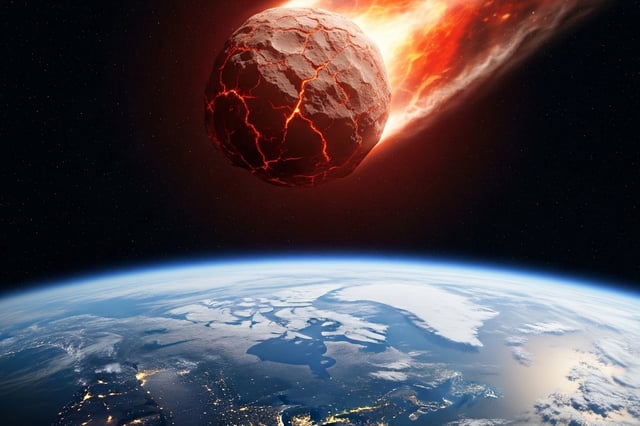 La NASA anunció que el objeto rocoso y metálico tiene el tamaño de la Torre de Pisa (Foto: ilustrativa IA)