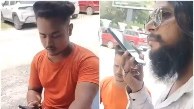 The man told the customer that being a member of the Bajrang Dal it is his duty to stop non-vegetarian food. 