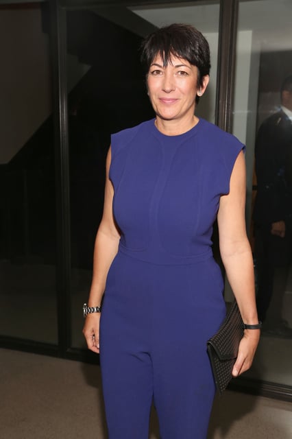 Ghislaine Maxwell attends VIP Evening of Conversation for Women's Brain Health Initiative, Moderated by Tina Brown at Spring Studios on October 18, 2016 in New York City.