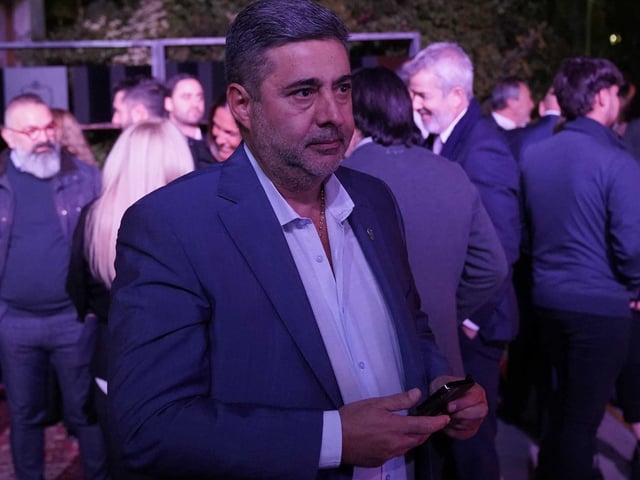 Daniel Angelici admitió que no participará de las próximas elecciones pero apoyará a quien vaya contra Riquelme. Foto Emmanuel Fernández