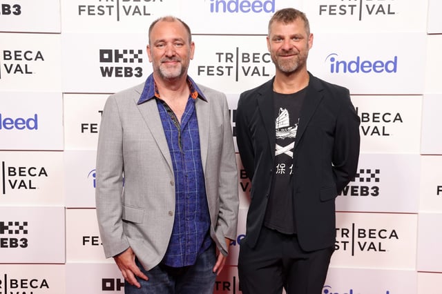Trey Parker and Matt Stone attend the premiere of &#34;Casa Bonita Mi Amore!&#34; at the Tribeca Festival at Spring Studios on June 07, 2024 in New York City.