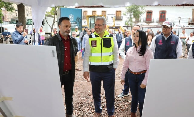 Restauran plaza Gertrudis Bocanegra en Pátzcuaro con inversión de 27 mdp