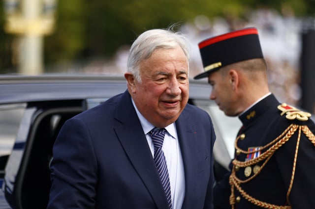Le président du Sénat (LR), Gérard Larcher.