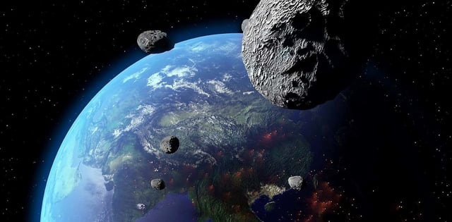 El lunes 28 de julio un asteroide del tamaño de un avión pasará cerca de la Tierra. (Foto ilustrativa: Archivo Clarín)