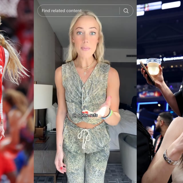 Sophie Cunningham is "enforcing" her way to a $500 fine for a TikTok