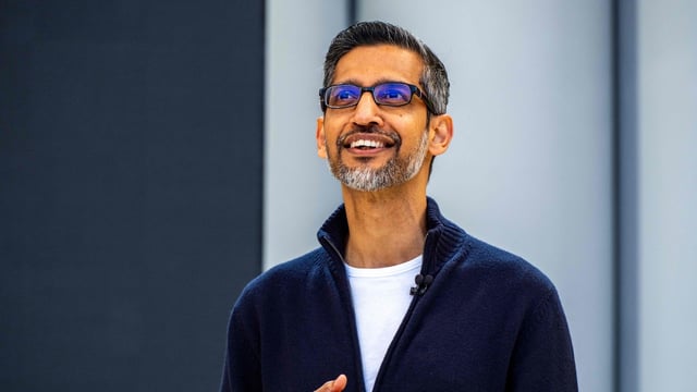 Google CEO Sundar Pichai has become worth $1.1 billion.