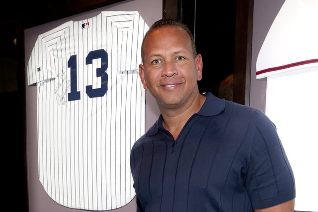 Alex Rodriguez walks the blue carpet at JAY-Z&#39;s Iconic The 40/40 Club in partnership with Fanatics Sportsbook at the center of Fanatics Fest NYC at Javits Center on June 20, 2025 in New York City.