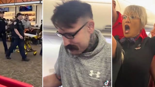 Tex Johnson Airport Freakout Video / "I'm Being Treated Like a Black Person Right Now"