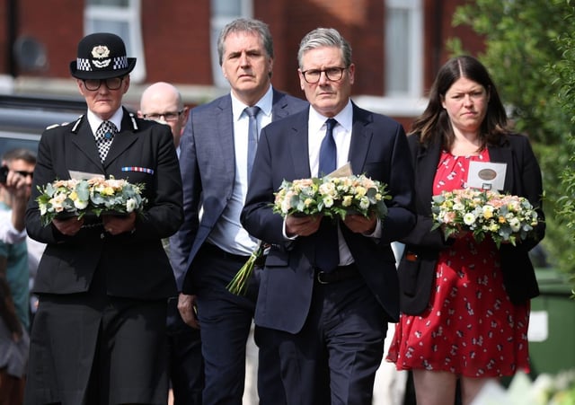The documentary argues that Keir Starmer failed to meet the needs of the public in the wake of the attack (Photo: Adam Vaughan//EPA-EFE/Shutterstock/Channel 4)