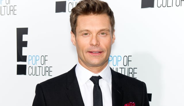 NEW YORK, NY - APRIL 30:  Ryan Seacrest of &#39;E! News&#39; attends E! Networks 2012 Upfront at Gotham Hall on April 30, 2012 in New York City.  (Photo by Gilbert Carrasquillo/FilmMagic)