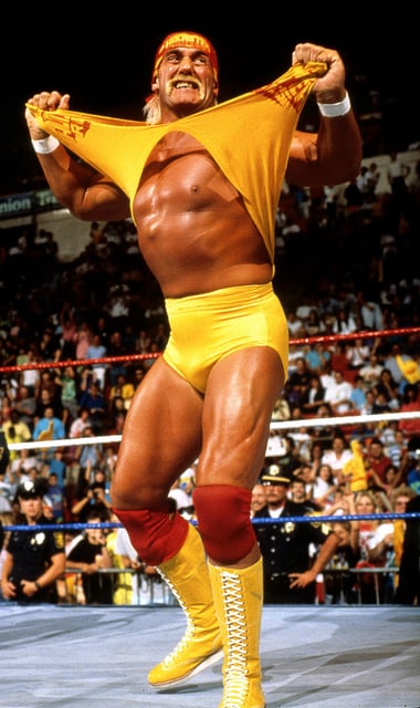 Hulk Hogan on July 28, 1991 in Connecticut. 