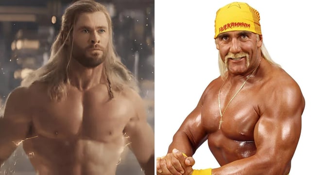 Chris Hemsworth was playing Hulk Hogan in the late wrestler's official biopic.