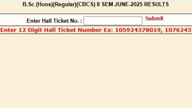 Osmania University 2nd Semester Result 2025 is available on the official website at osmania.ac.in. The direct link to check B.Sc, B.Com, BA & other results is given here.