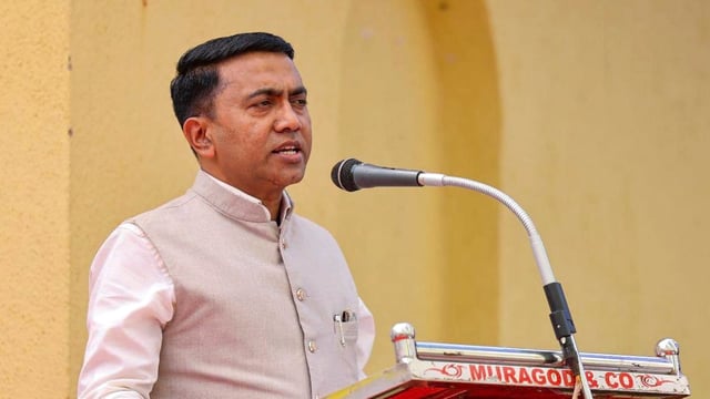 Goa CM Pramod Sawant.