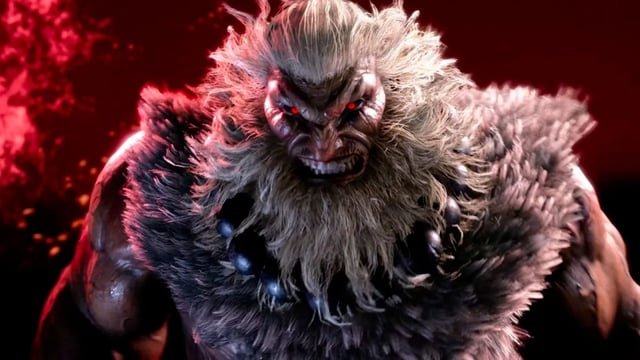 Akuma with red eyes