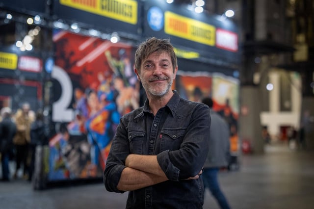 Paco Roca en el Salón del Cómic de Barcelona.