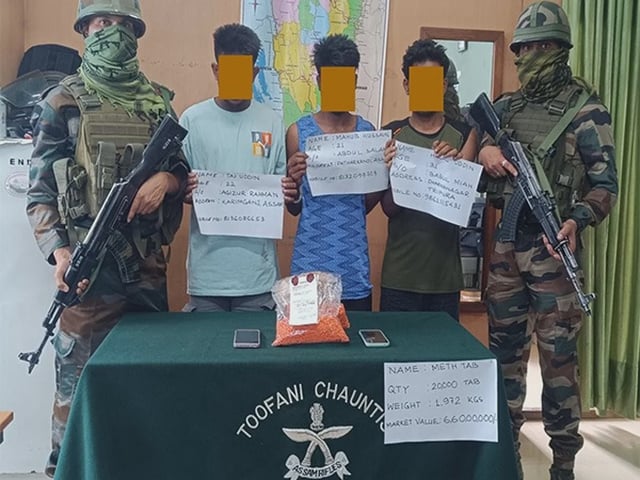 Assam Rifles Seize Meth and Heroin Worth Over ₹16 Crore in Back-to-Back Operations in Mizoram