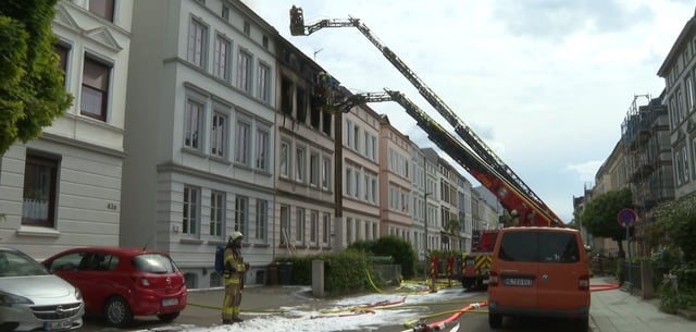 Das Feuer im Lübecker Stadtteil St. Lorenz kostete zwei Menschen das Leben