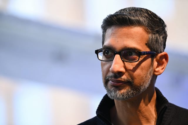 Sundar Pichai, chief executive officer of Alphabet Inc., is a billionaire per Bloomberg&#39;s Index