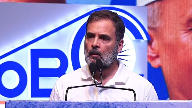 Rahul Gandhi said that overlooking OBC's interests was his mistake and not his party’s and that he is going to rectify it.