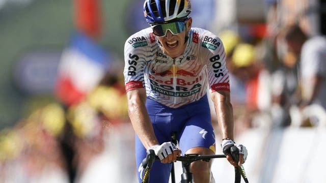 Florian Lipowitz begeistert derzeit bei der Tour