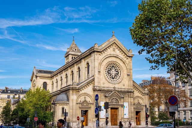 L’église Notre Dame des Champs, dans le 6e arrondissement de Paris.