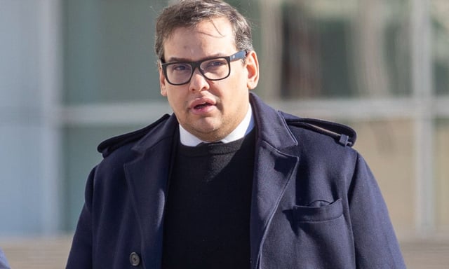 George Santos in October 2023. (Getty)