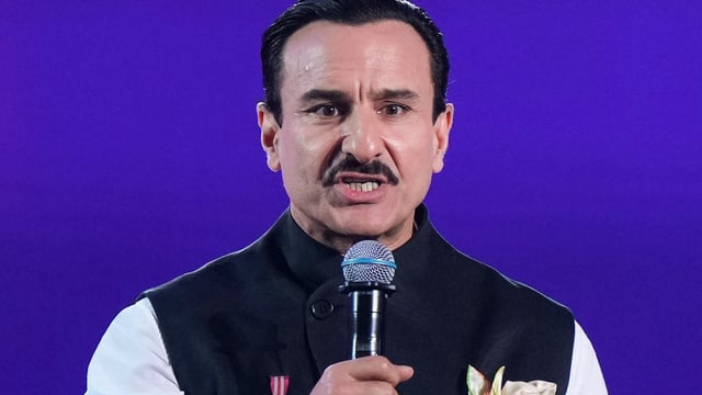 Mumbai: Actor Saif Ali Khan was stabbed at his Mumbai residence in January this year. (PTI Photo/Shashank Parade)(PTI05_03_2025_000091A)