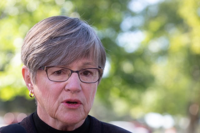 Kansas Gov. Laura Kelly is planning to terminate the state's membership in the National Governors Association, along with Minnesota Gov. Tim Walz.