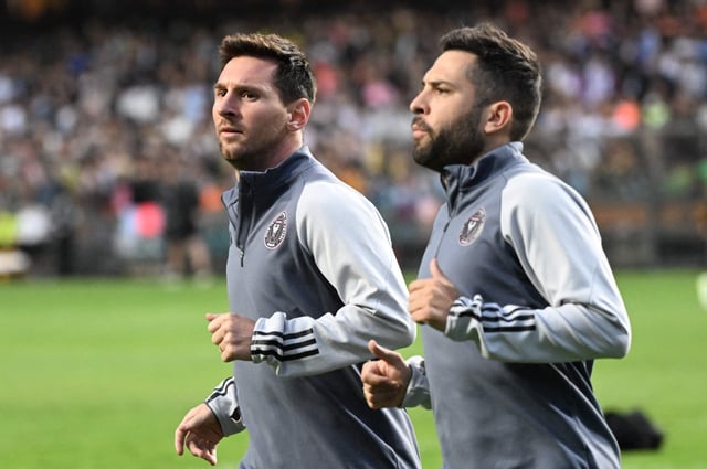 Lionel Messi y Jordi Alba son los dos futbolistas castigados por la MLS