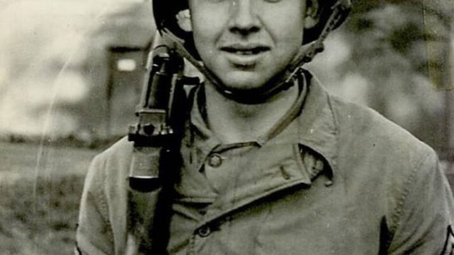 Larson joined other veterans at the 81st anniversary of D-Day in Normandy this year