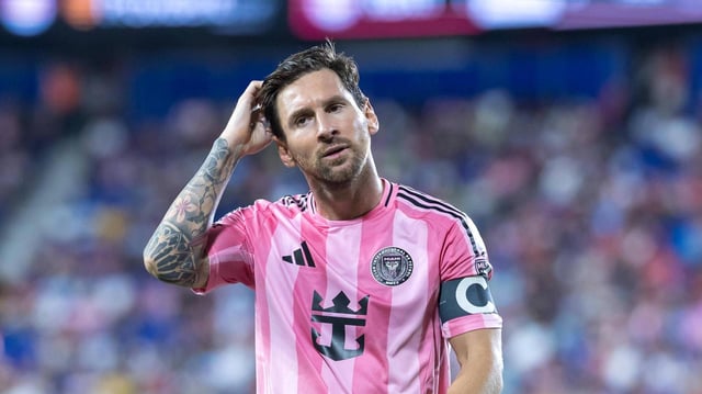 Lionel Messi im Trikot von Inter Miami