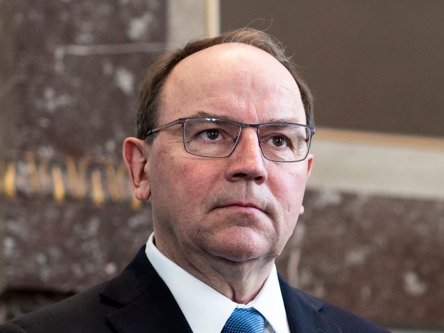 Rep. Tom Tiffany, R-Wisc., participates in the Republican Study Committee press conference on the RSCs FY2022 budget proposal in the Rayburn House Office Building on Wednesday, May 19, 2021. (Bill Clark/CQ-Roll Call, Inc via Getty)