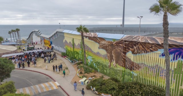México y EU acordaron frenar la contaminación del Río Tijuana y en playas de Rosarito. Foto. Omar Martínez, Cuartoscuro