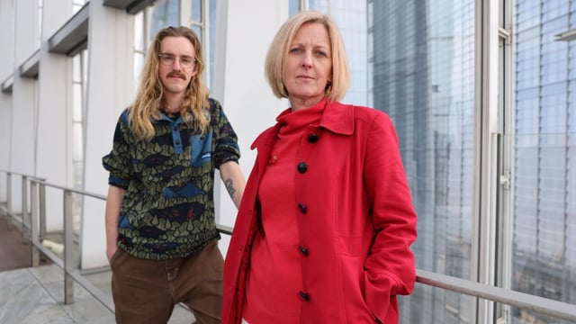 Elliott Knights-Sloane, Claire’s son, and her sister Annie Watson are keeping her memory alive