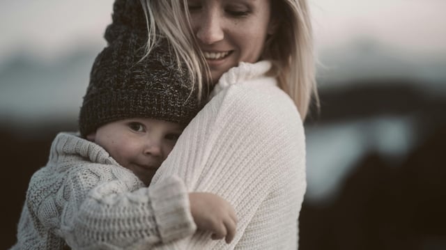 mother with child