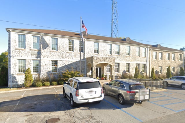 An exterior view of Bibb County Commissioners/Sheriff's Office in Centreville, Al.