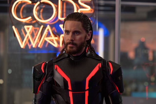 Jared Leto plays the super-intelligent program Ares in Disney's "Tron: Ares."