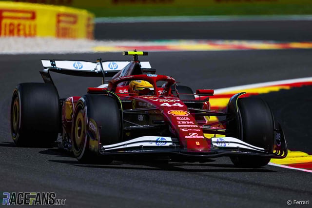 Lewis Hamilton, Ferrari, Spa-Francorchamps, 2025