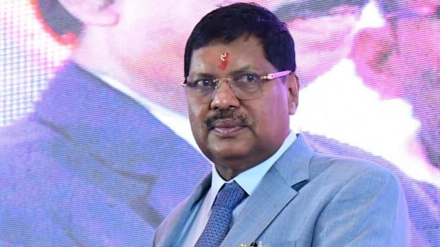 Chief Justice of India BR Gavai at a function in Amravati, Maharashtra.