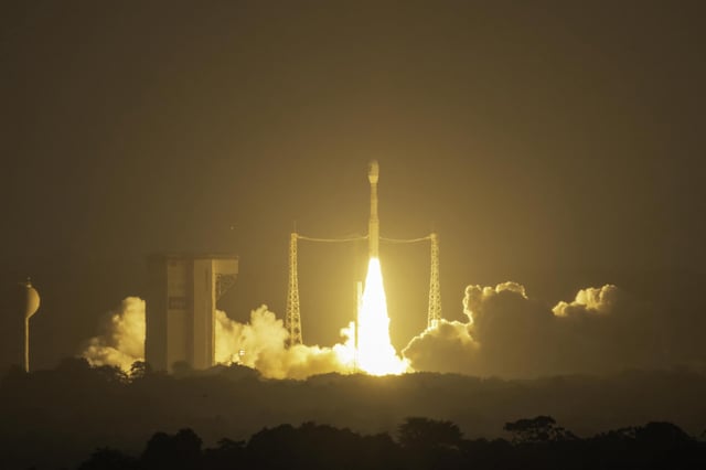 Un lancement de la fusée Vega-C à Kourou, le 5 décembre 2024