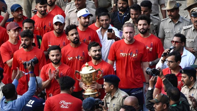Chinnaswamy Stadium in Bengaluru deemed ‘unsafe’ as it is not fit to host large public gatherings.