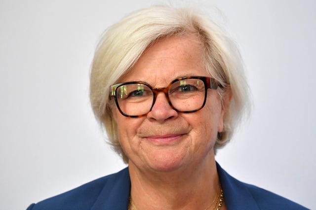 La ministre du travail, de la santé, des solidarités et des familles, Catherine Vautrin, le 8 juillet 2025 à Chartres.