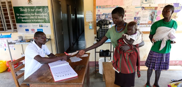 Die Organisation USAID in Uganda. Durch deren Streichung verschärfe sich die Situation in armen Ländern, kritisieren „Ärzte ohne Grenzen“