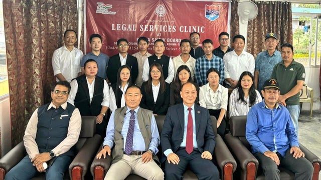 The Legal Service Clinic was inaugurated at Rajya Sainik Board in Kohima. (Photo: X/@prodefkohima)