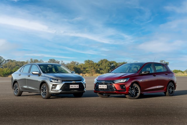 Así luce el nuevo Chevrolet Onix en su versión sedán y hatchback