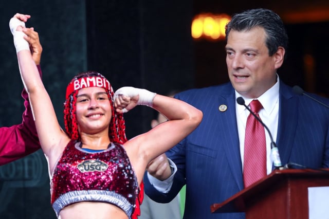Mauricio Sulaimán, presidente del CMB, intervino para evitar el debut profesional de Romina Castán de tan sólo 12 años de edad. (Foto: Especial GH)