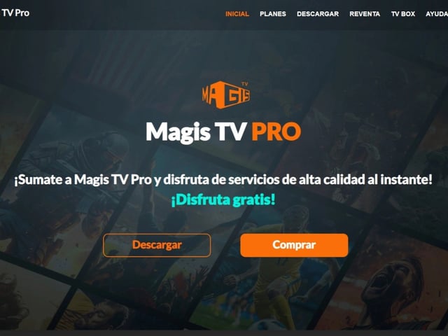 Magis TV PRO, una aplicación que tuvo casi seis millones de descargas en el último semestre en la Argentina.