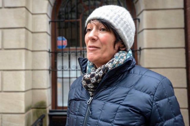 Ghislaine Maxwell in Manhattan on Jan. 4, 2015.